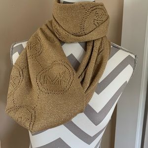 MK logo infinity scarf NEVER WORN